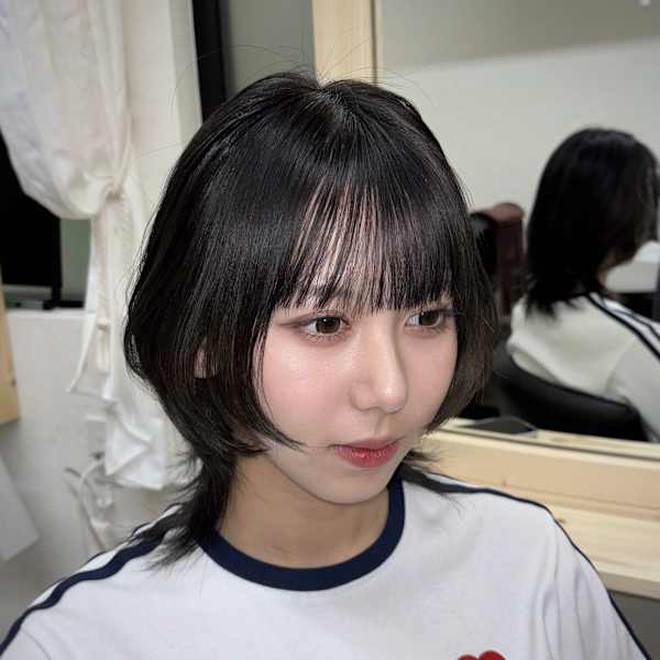 似合わせ◎ショートレイヤーウルフ