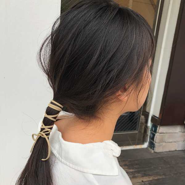 簡単★大人可愛い紐アレンジ