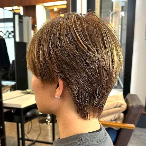 【IRIE 福岡】ハイライトセンターパート|IRIE HAIR DESIGN