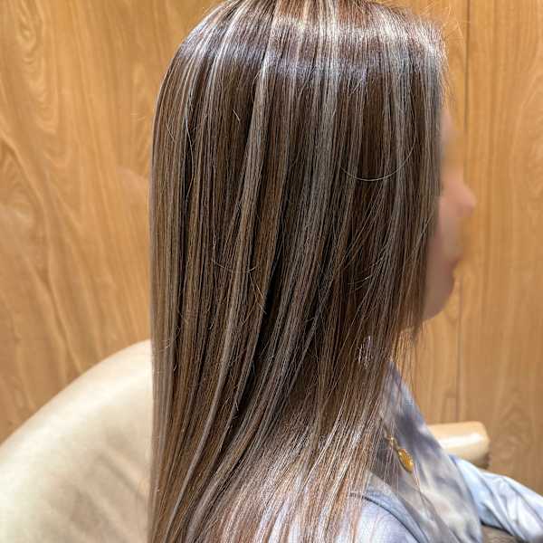 3Dハイライト×ホワイトベージュ