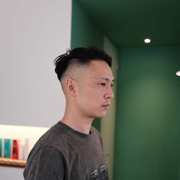 刈り上げ＋サイドパート|ananda