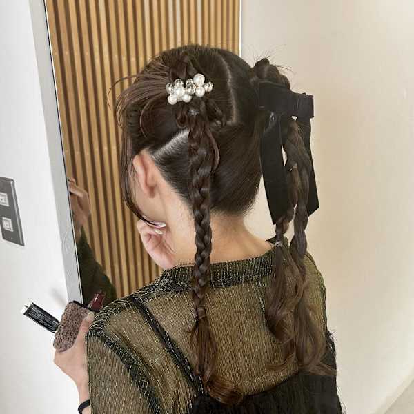 【Nanaka】ツイン編みおろし