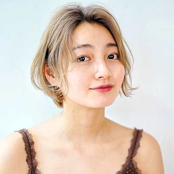 センターパート|hair make flencia