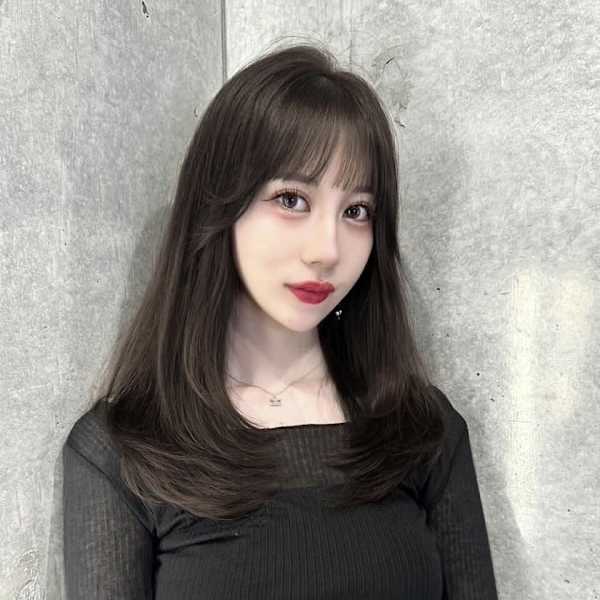 *透けグレージュくびれヘアロング*【Zina梅田茶屋】