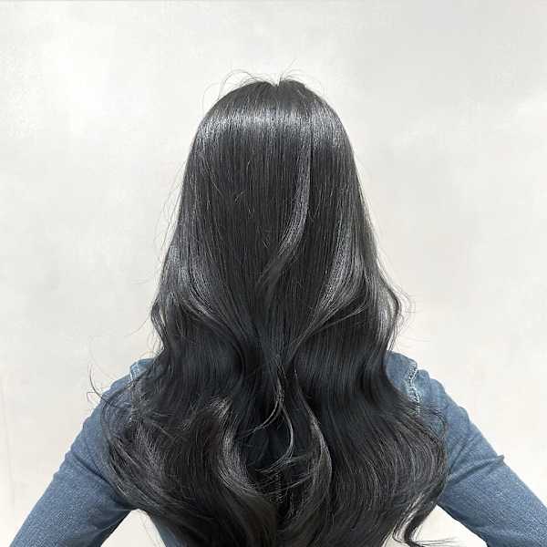 髪質改善*ネイビーブラックデジタルパー*美髪【Zina梅田】