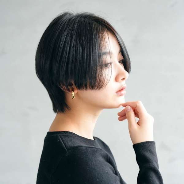 髪質改善黒髪ボブルフ美髪*Zina