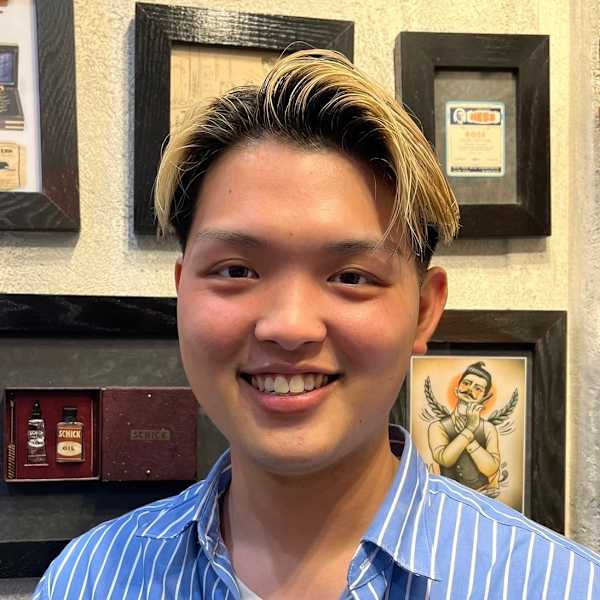 ヒロ銀座バーバーショップ難波店【ヒロギンザバーバーショップナンバテン】のスタッフ紹介。坂井 光生