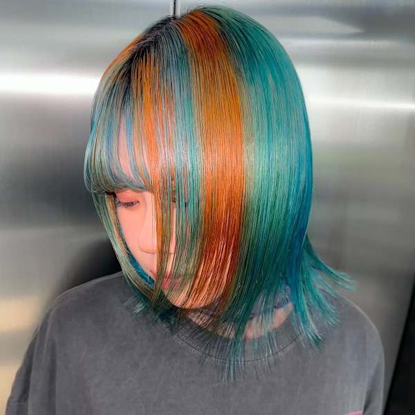 セクションカラー デザインカラー ハイトーン 原宿/表参道