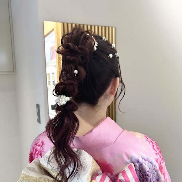 【Nanaka】成人式ヘアセット