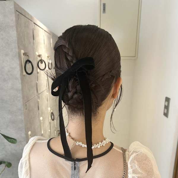 【Nanaka】カチモリ/お呼ばれヘアセット/ボブアレンジ