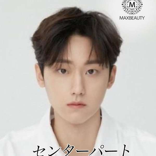 センターパートメンズヘア☆銀座|MAXBEAUTY GINZA