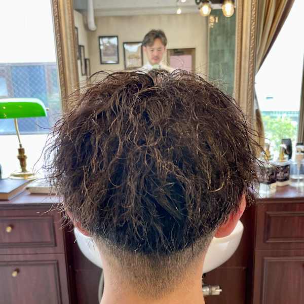 【50代 男性】ロンドンツーブロツイスパ(大宮/バーバー)