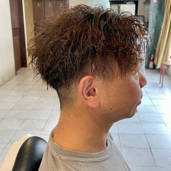 【50代 男性】ロンドンツーブロツイスパ(大宮/バーバー)