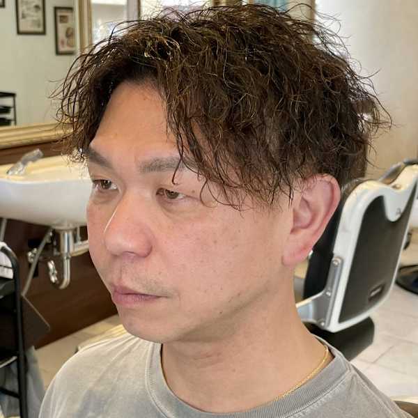【50代 男性】ロンドンツーブロツイスパ(大宮/バーバー)