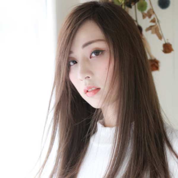 ストレートロング/髪質改善トリートメント/イルミナカラー