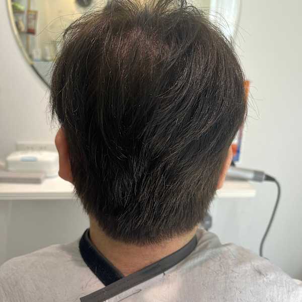 黒染めもオシャレにオリーブブラック