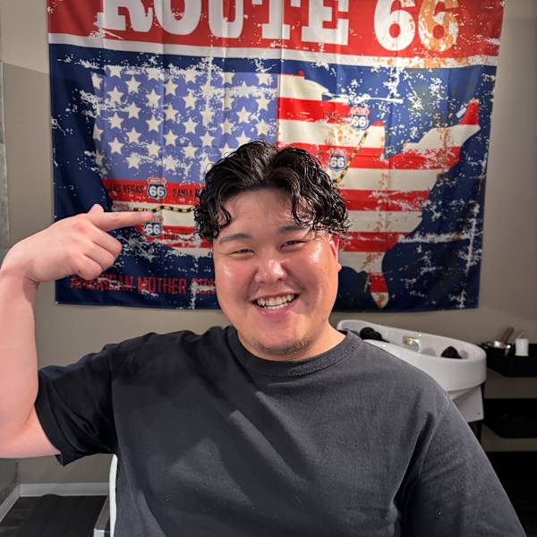 スパイラルパーマ