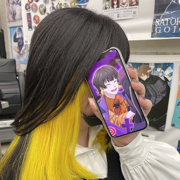 ブルーロック 蜂楽廻 推しカラー インナーカラー アニメカラ