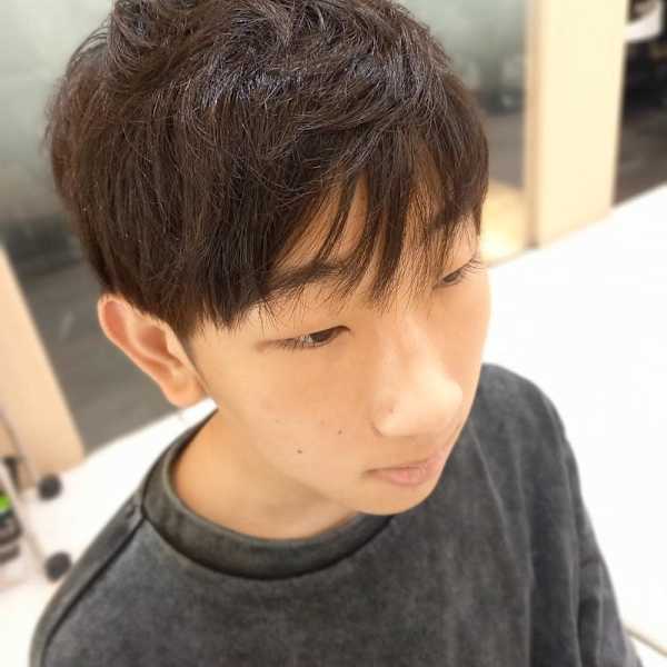 前髪ストレート