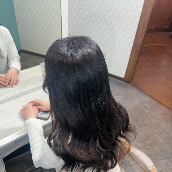 ナチュラルロングヘアー!