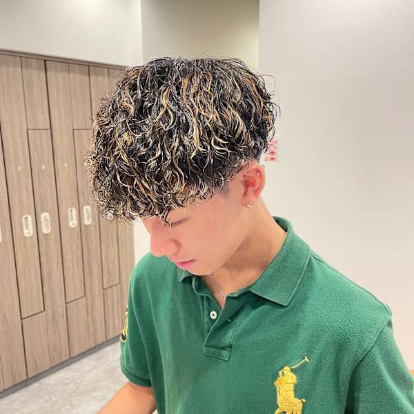 ハイライトパーマ