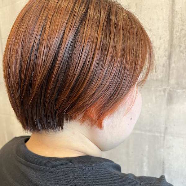 ショート／インナーカラー