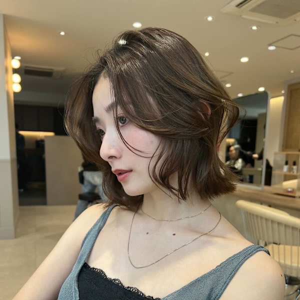 髪質改善＊ハイライトカラーボブ＊美髪【Zina 新宿】	