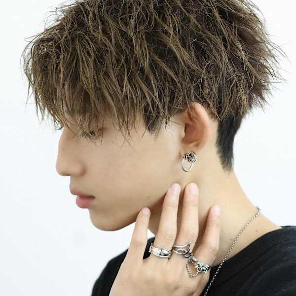 2WAY前下がりセンターパート