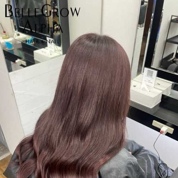 カラー＋羽エクステ