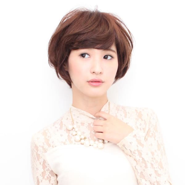 艶髪♪大人似合わせマッシュショート
