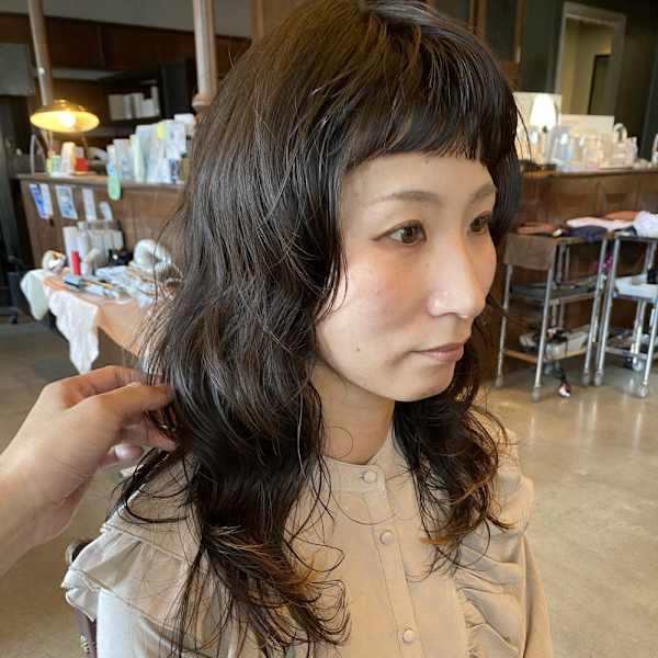 レイヤーカット/パーマ
