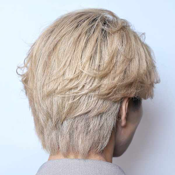 ハイトーン フェザーショート