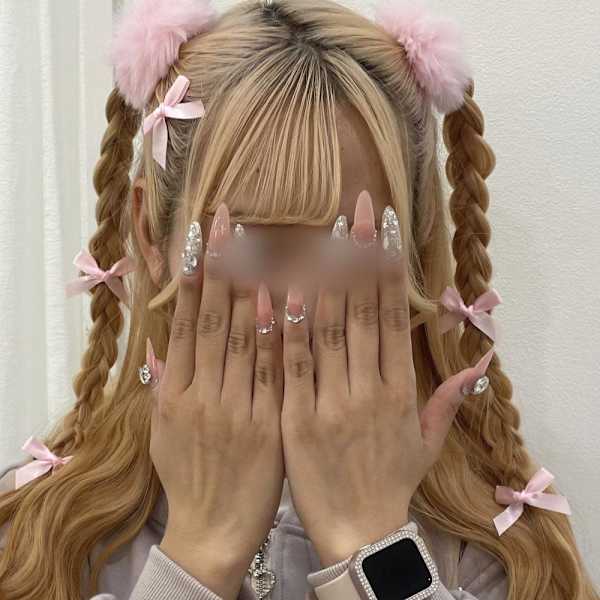 盛れすぎ!編みたらしハーフツイン♪_ユウ