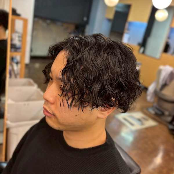 スパイラルパーマ