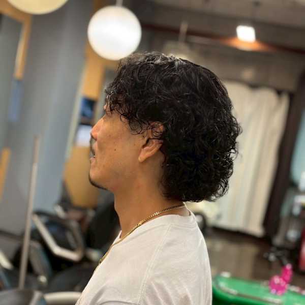 スパイラルパーマ
