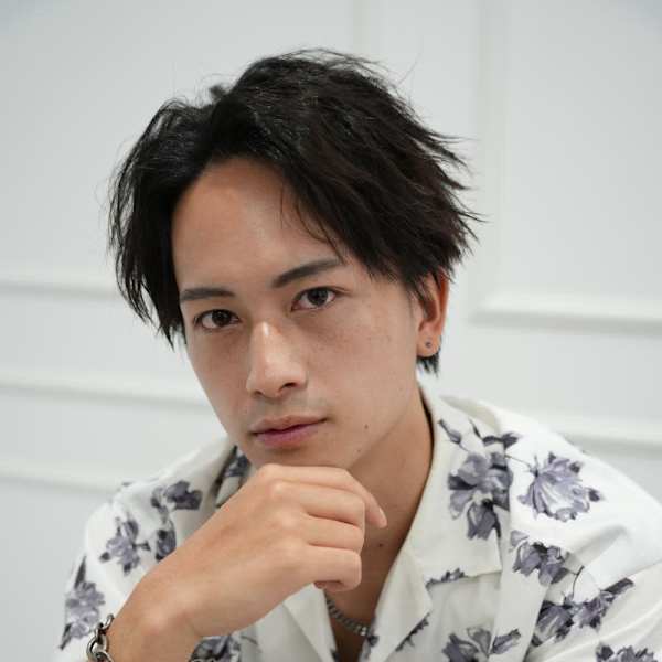 メンズ 波巻きパーマ