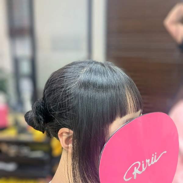 某中学校の2年生 今年からツーブロック解禁になったので大丈夫