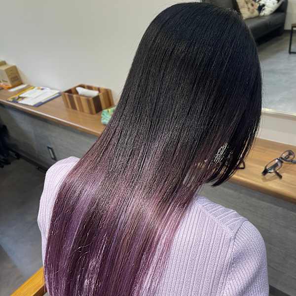 インナーカラー×パープル