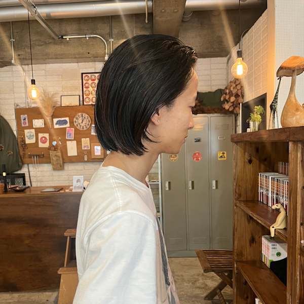 メンズのボブスタイル