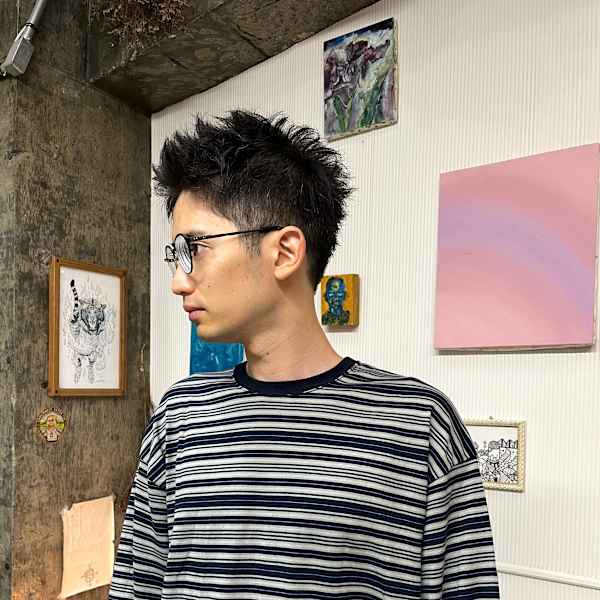 スパイキーなメンズショート|itt hair