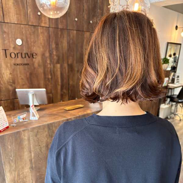 大人ミックス巻きBob