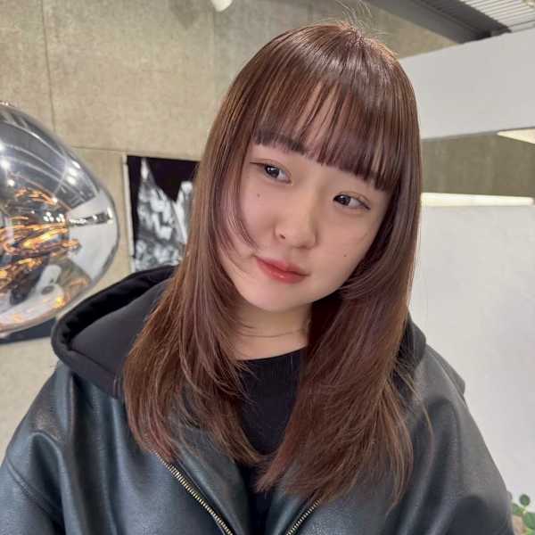 顔まわりレイヤー/似合わせカット