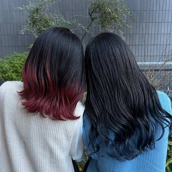 ツインズグラデーションカラー|美容室ポール行徳店 髪質改善ヘッドスパマッサージサロン