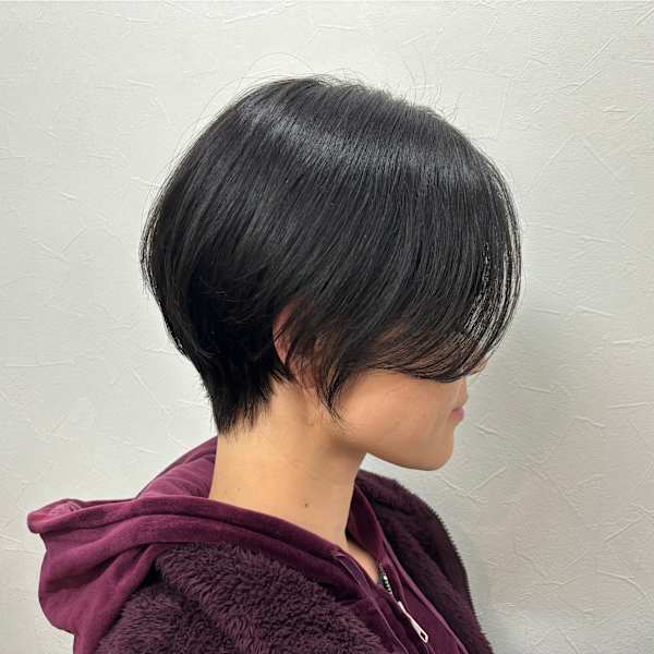 丸みショート◎|美容室ポール行徳店 髪質改善ヘッドスパマッサージサロン