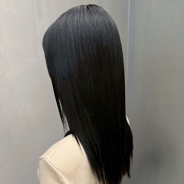 髪質改善トリートメント ストレート 艶髪 レイヤーカット