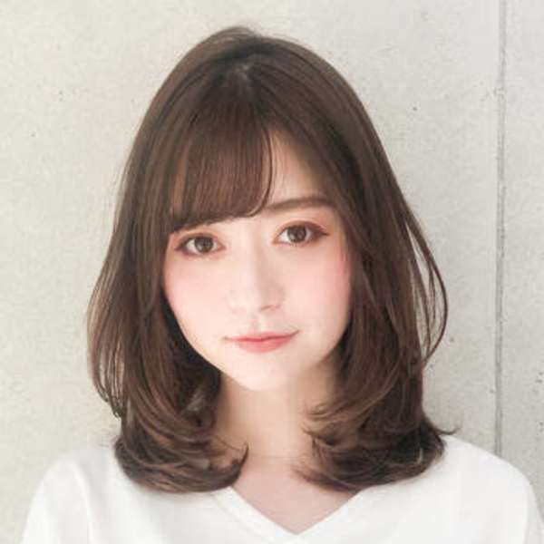 10代/20代/30代/40代/ミディアム/レイヤーアッシュ|albasanz