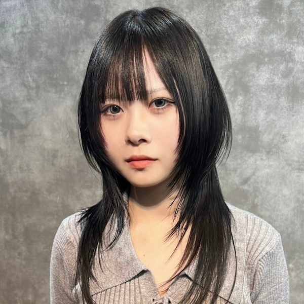 レイヤーカット デザインカラー ハイトーン 表参道/原宿