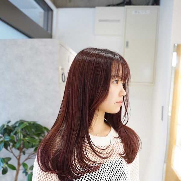 『daichi』レイヤー/ワインレッド/髪質改善