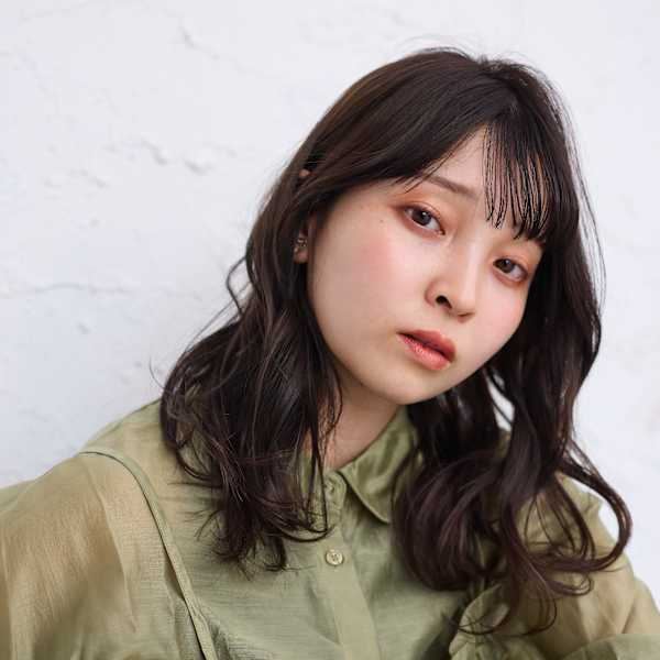 ゆるふわセミロング