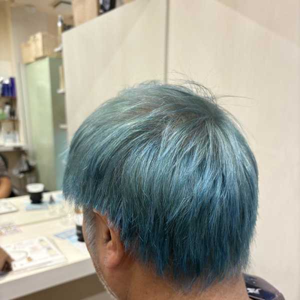 夏っぽ寒色カラー♪